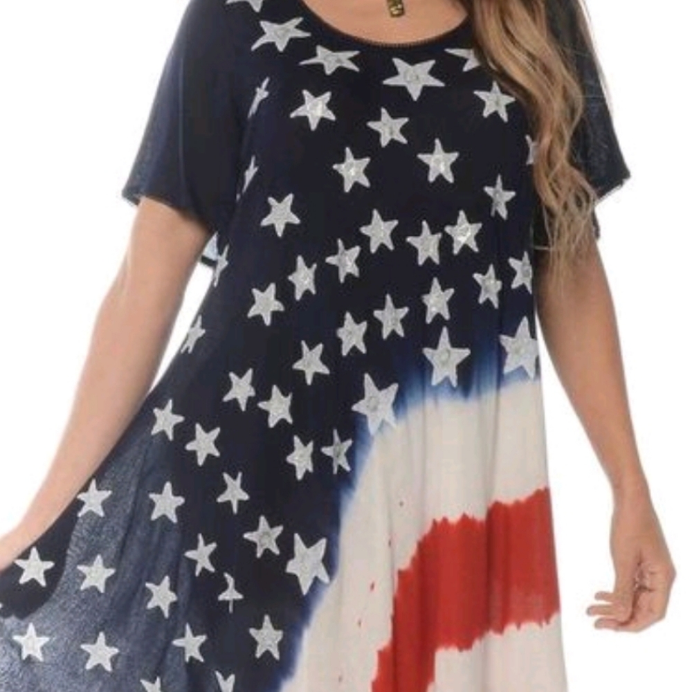 Americana Midi Dress - Picture 2 of 3